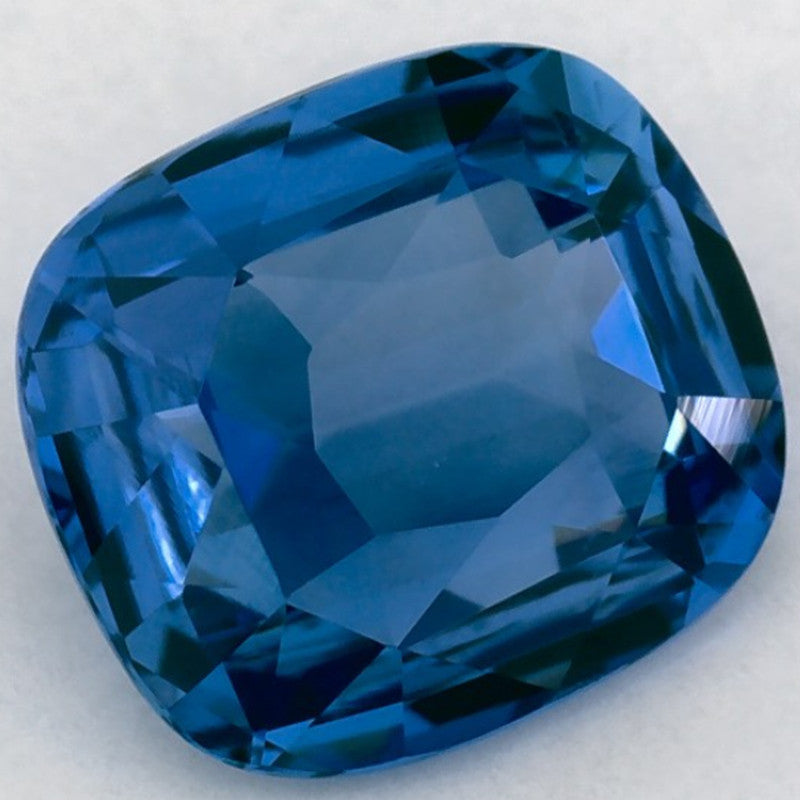 1.76 Carat Cushion Natural Blue Sapphire