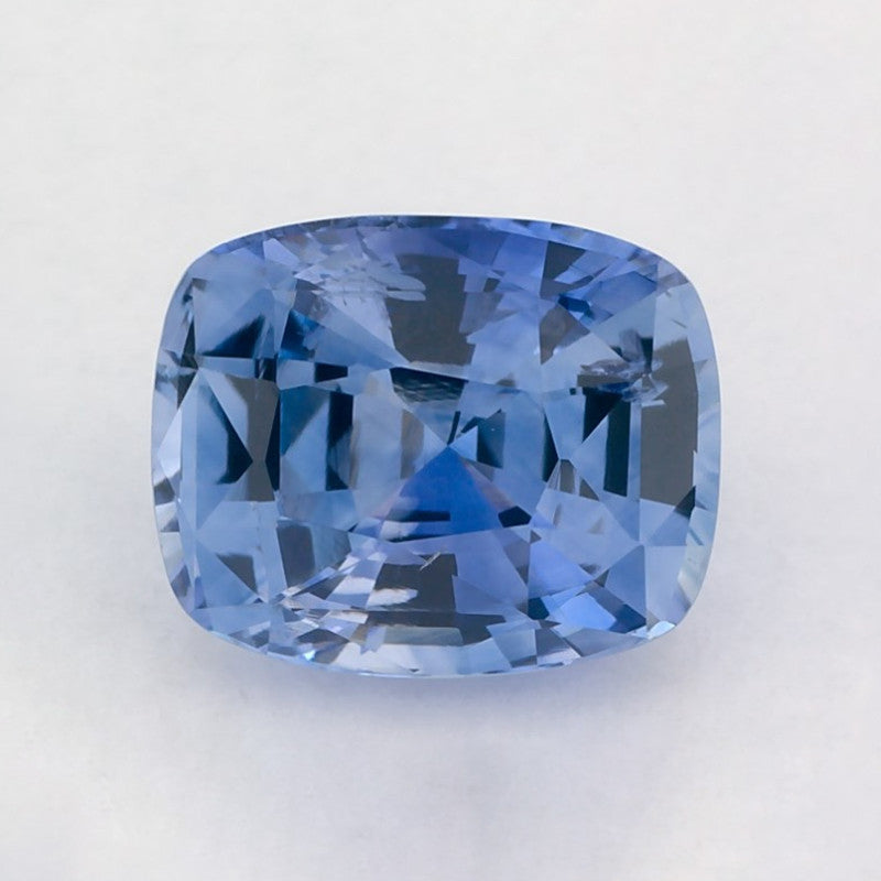 2.03 Carat Cushion Natural Blue Sapphire