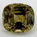 3.61 Carat Cushion Natural Green Sapphire