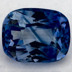3.65 Carat Cushion Natural Blue Sapphire