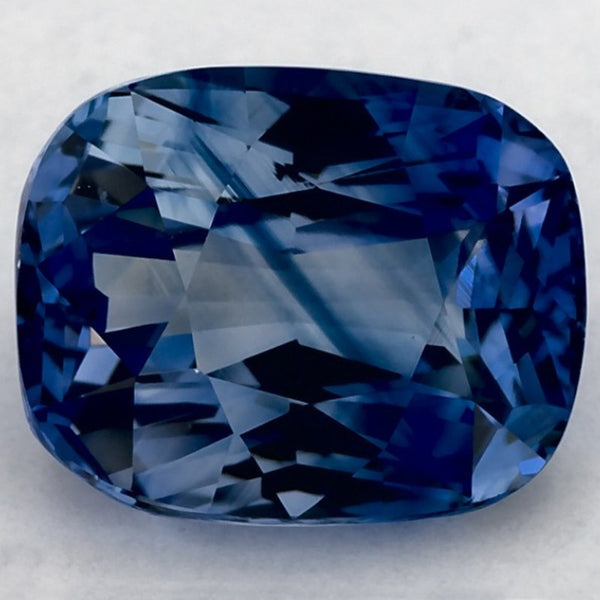 3.65 Carat Cushion Natural Blue Sapphire