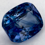 3.65 Carat Cushion Natural Blue Sapphire