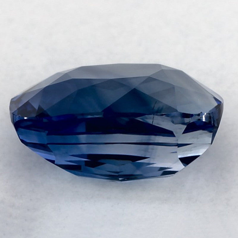 3.65 Carat Cushion Natural Blue Sapphire