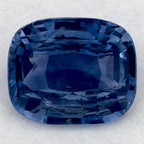 3.02 Carat Cushion Natural Blue Sapphire