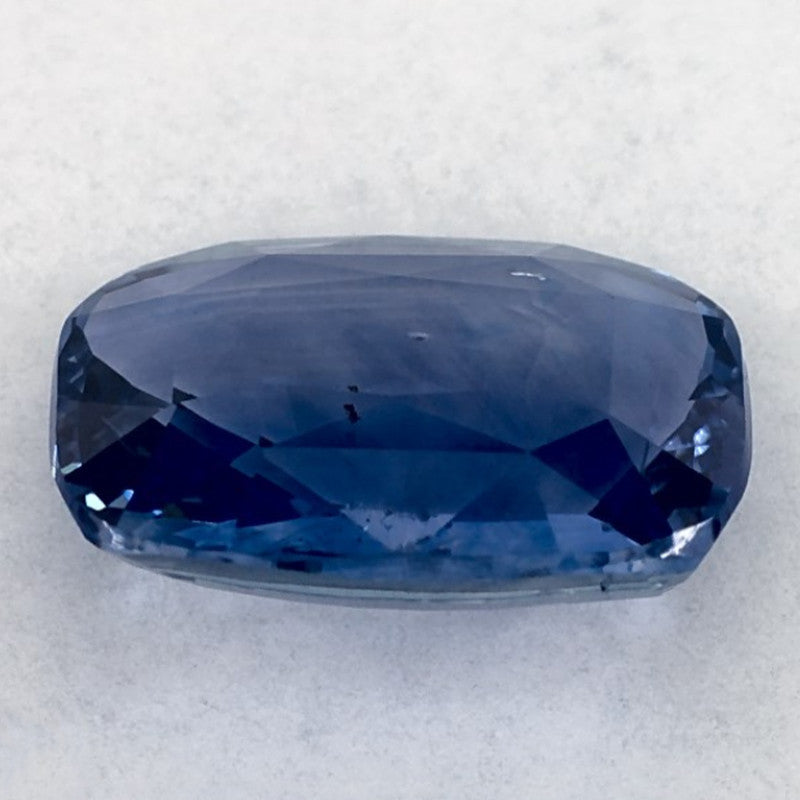 3.02 Carat Cushion Natural Blue Sapphire
