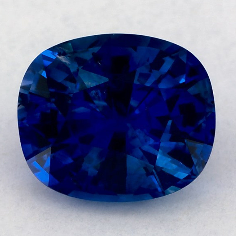 3.03 Carat Cushion Natural Blue Sapphire