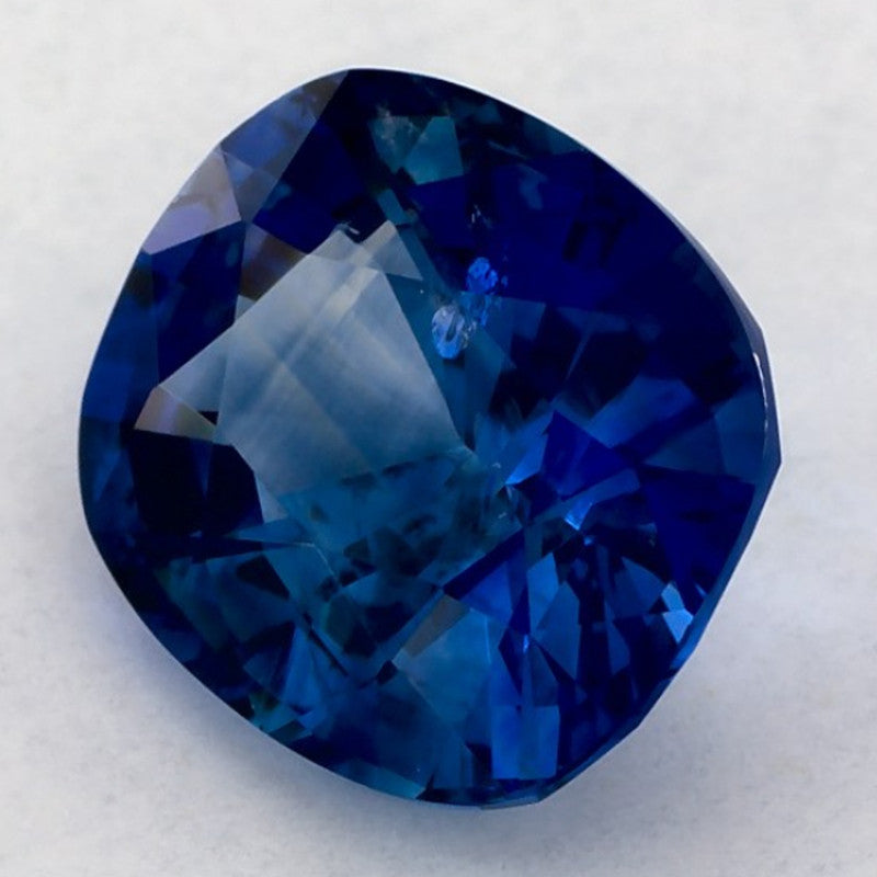 3.03 Carat Cushion Natural Blue Sapphire