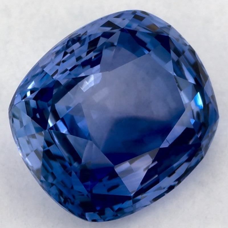 2.99 Carat Cushion Natural Blue Sapphire