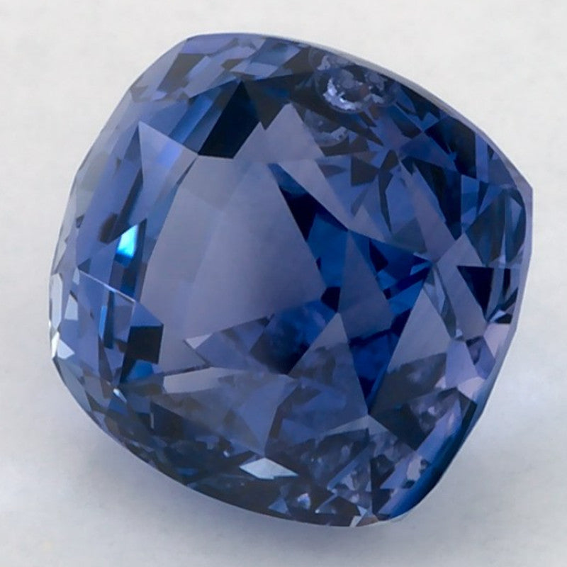 3.17 Carat Cushion Natural Blue Sapphire