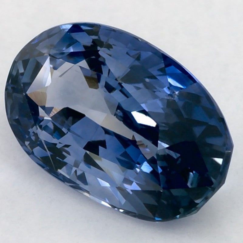 3.03 Carat Oval Natural Blue Sapphire