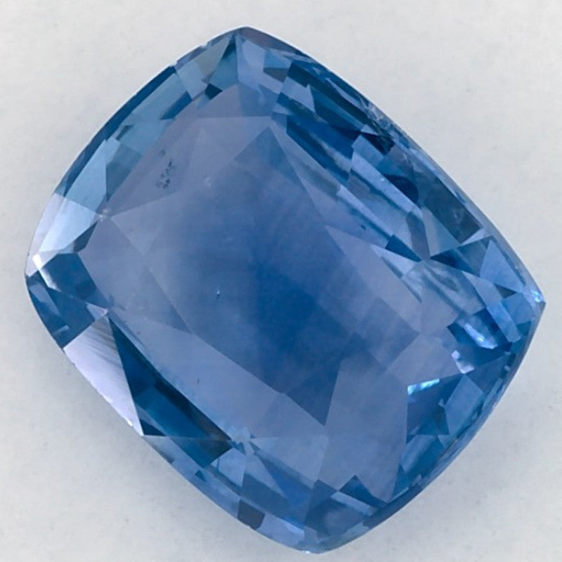 2.68 Carat Cushion Natural Blue Sapphire