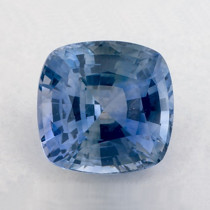 3.86 Carat Cushion Natural Blue Sapphire