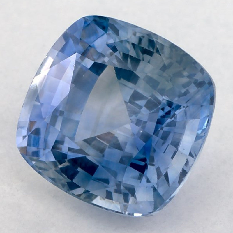 3.86 Carat Cushion Natural Blue Sapphire