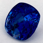 4.00 Carat Cushion Natural Blue Sapphire