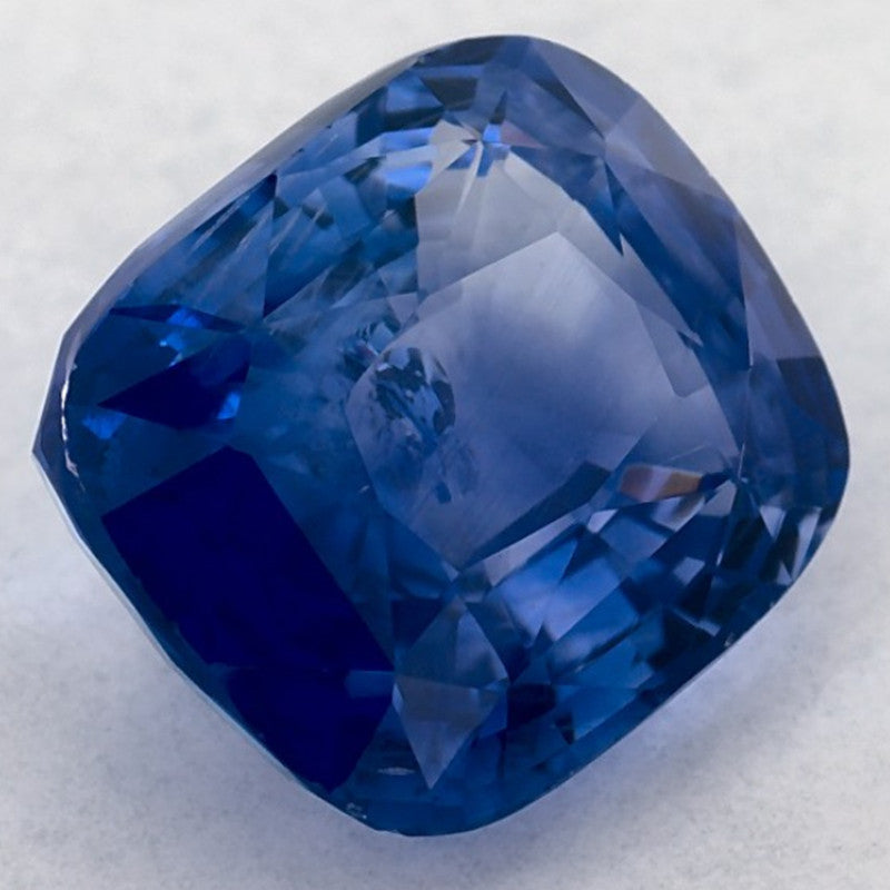 3.99 Carat Cushion Natural Blue Sapphire