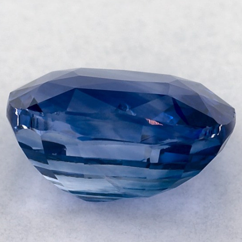 3.99 Carat Cushion Natural Blue Sapphire