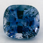 5.99 Carat Cushion Natural Blue Sapphire