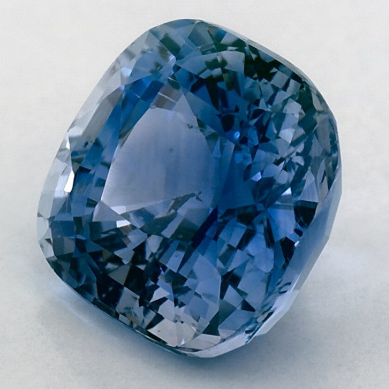 5.99 Carat Cushion Natural Blue Sapphire