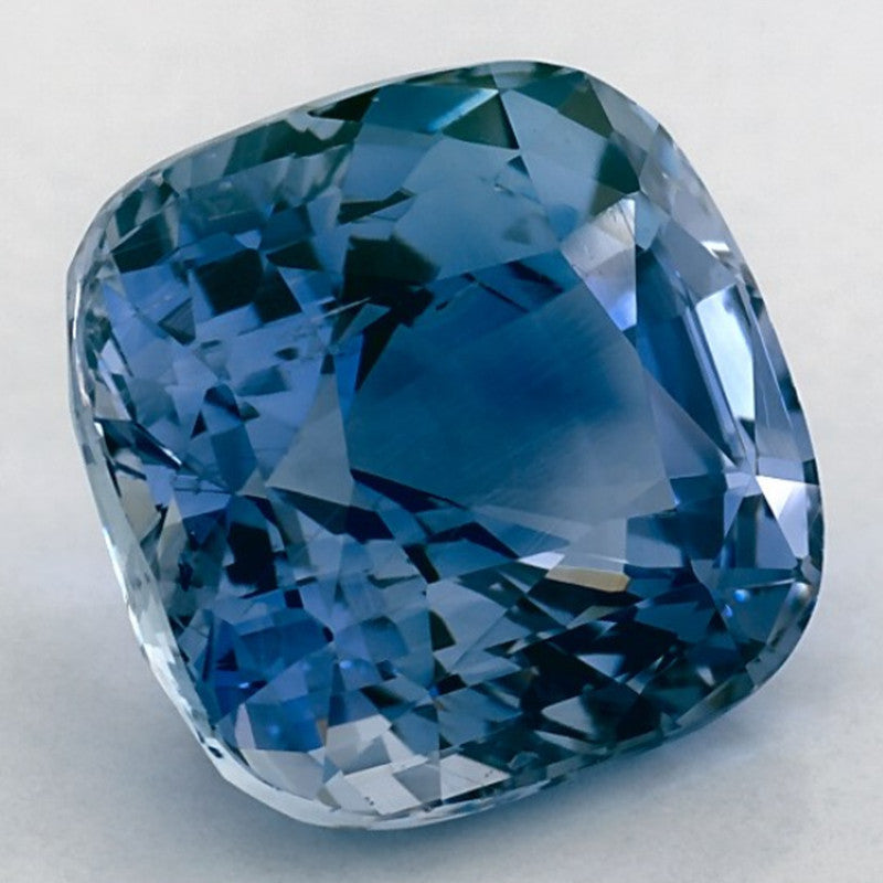 5.99 Carat Cushion Natural Blue Sapphire