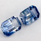 1.85 Carat Emerald Natural Blue Sapphire