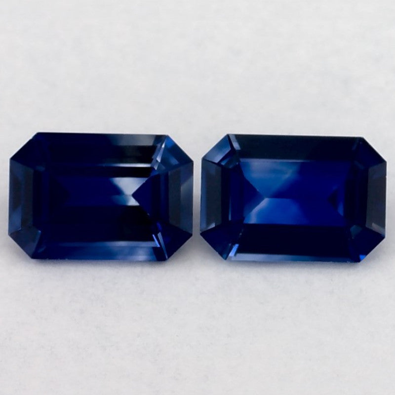 1.44 Carat Emerald Natural Blue Sapphire