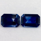 1.44 Carat Emerald Natural Blue Sapphire