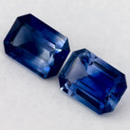 1.44 Carat Emerald Natural Blue Sapphire