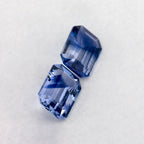 1.49 Total Carat Weight Emerald Natural Blue Sapphire