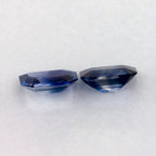 1.83 Total Carat Weight Emerald Natural Blue Sapphire