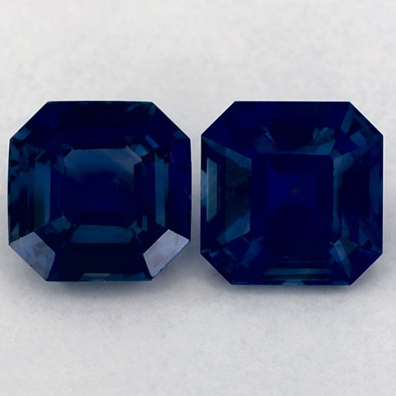3.14 Carat Emerald Natural Blue Sapphire
