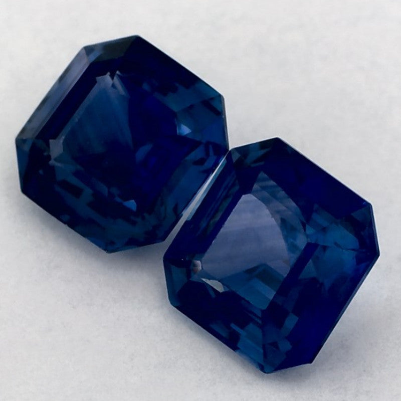 3.14 Carat Emerald Natural Blue Sapphire