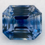 3.02 Carat Emerald Natural Blue Sapphire