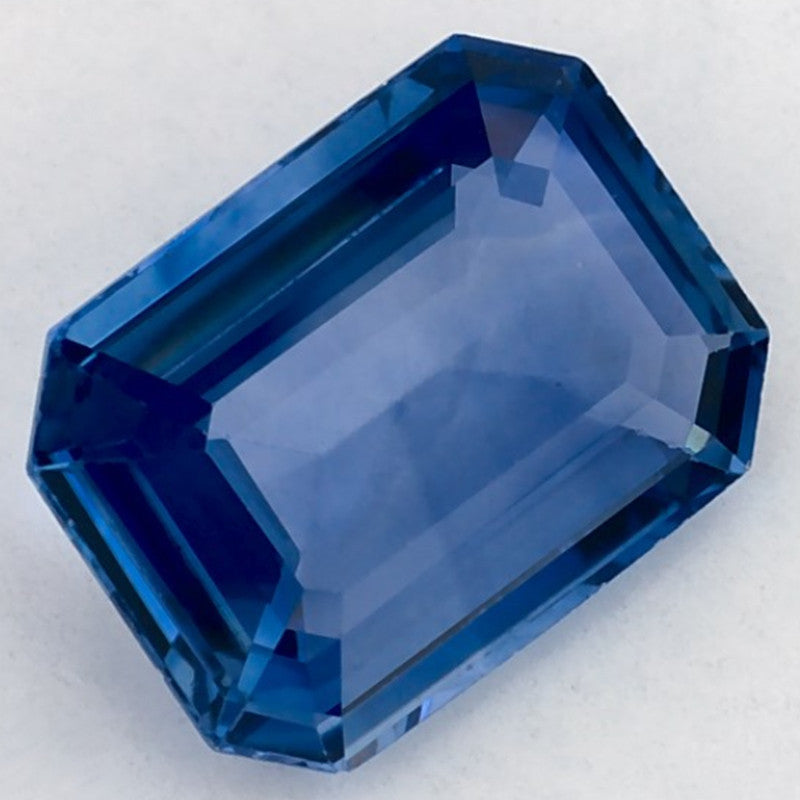 1.41 Carat Emerald Natural Blue Sapphire