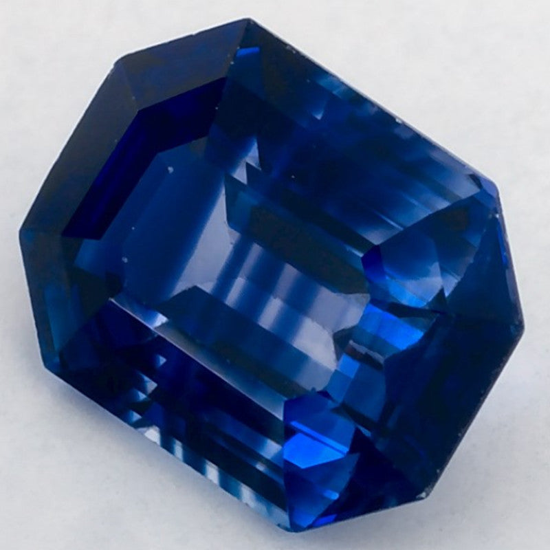 1.62 Carat Emerald Natural Blue Sapphire