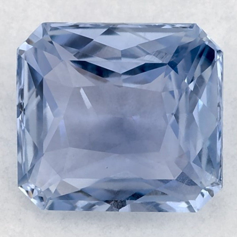 2.18 Carat Radiant Natural Blue Sapphire