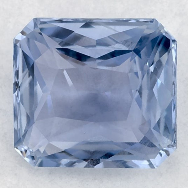 2.18 Carat Radiant Natural Blue Sapphire