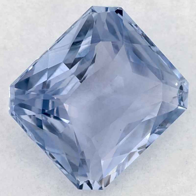 2.18 Carat Radiant Natural Blue Sapphire