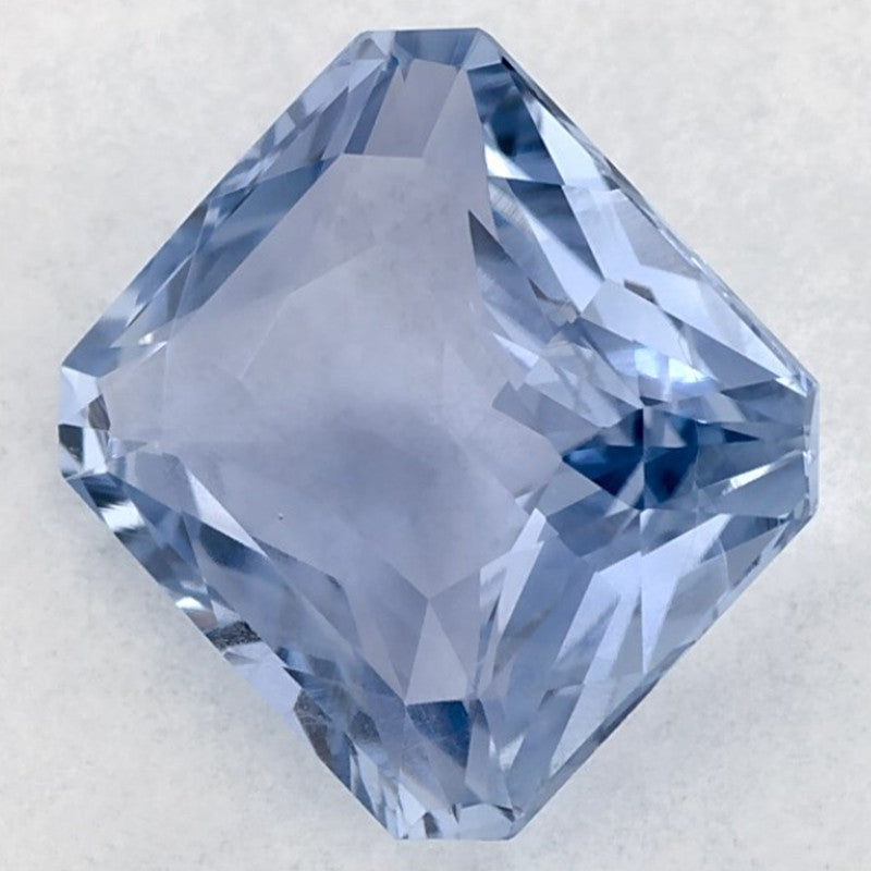 2.18 Carat Radiant Natural Blue Sapphire