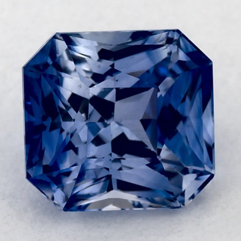 2.36 Carat Radiant Natural Blue Sapphire