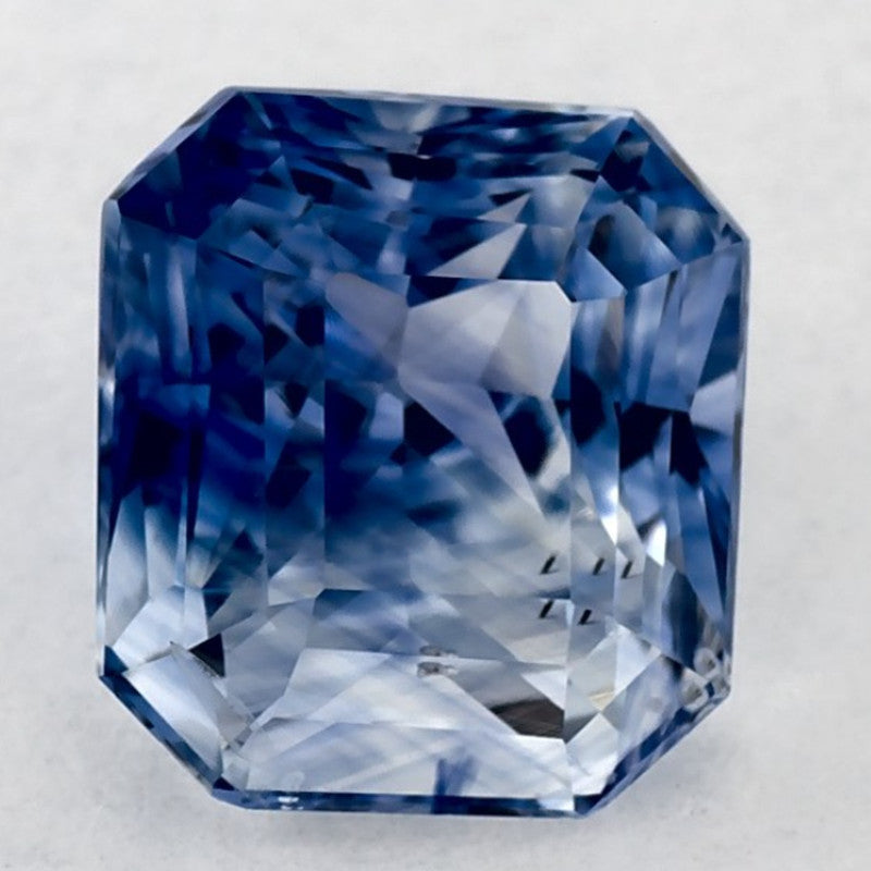 2.55 Carat Radiant Natural Blue Sapphire