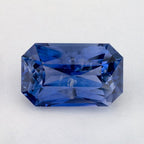 2.94 Carat Radiant Natural Blue Sapphire