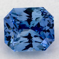 2.99 Carat Radiant Natural Blue Sapphire