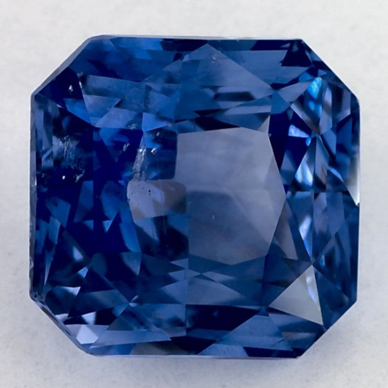 4.00 Carat Radiant Natural Blue Sapphire