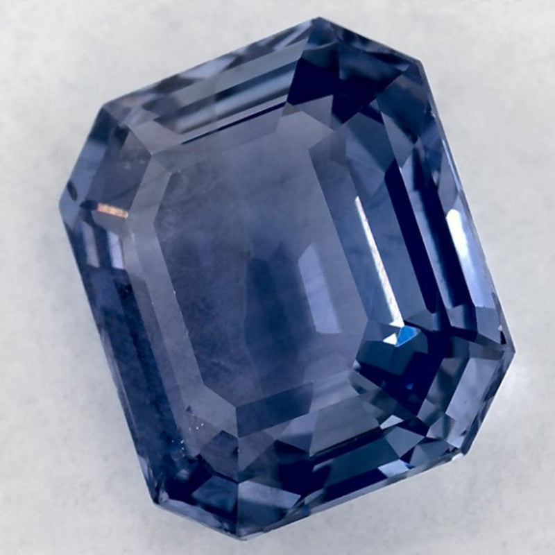 3.42 Carat Emerald Natural Blue Sapphire