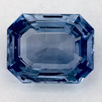 6.74 Carat Emerald Natural Blue Sapphire