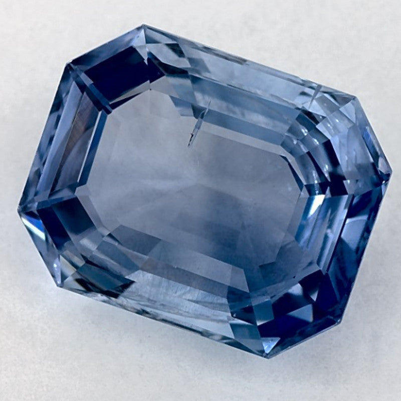 6.74 Carat Emerald Natural Blue Sapphire