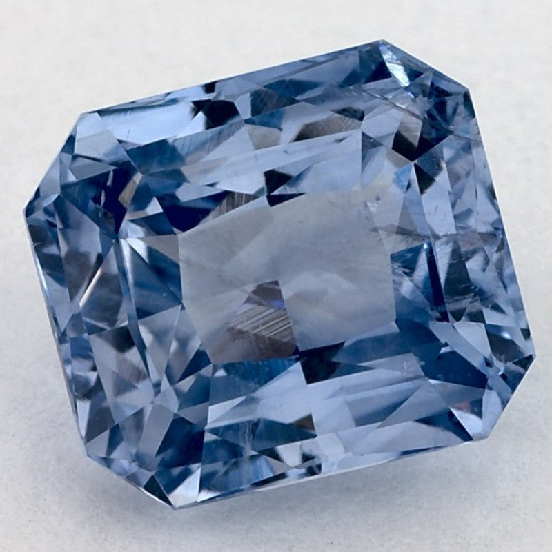 5.03 Carat Radiant Natural Blue Sapphire