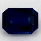 5.69 Carat Emerald Natural Blue Sapphire