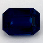 5.69 Carat Emerald Natural Blue Sapphire