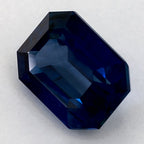 5.69 Carat Emerald Natural Blue Sapphire